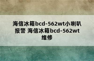 海信冰箱bcd-562wt小喇叭报警 海信冰箱bcd-562wt维修